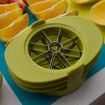 4-in-1 Apple Pear Mango Tomato Guava Orange Pitaya Fruit Vegetable Slicer Cutter with Common Basic Kitchen Gadgets