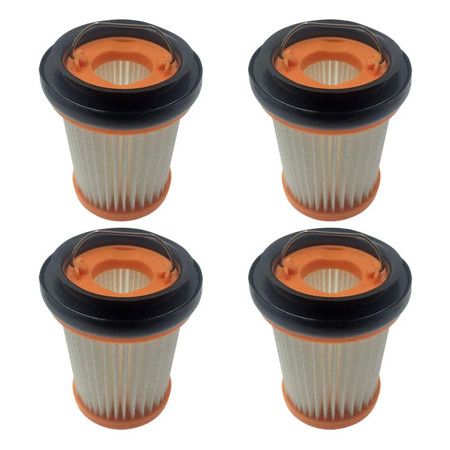 4 Pack HEPA Fabric Filter Compatible with Shark ION W1