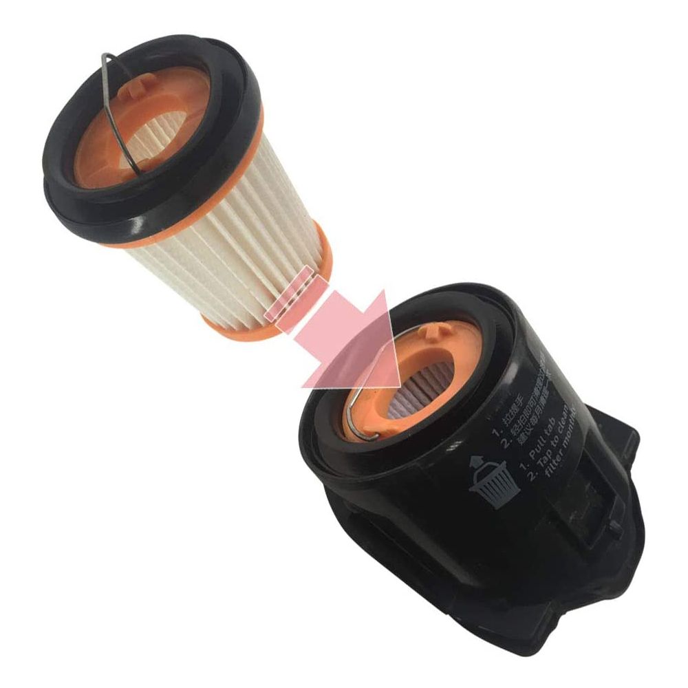 4 Pack HEPA Fabric Filter Compatible with Shark ION W1 Cordless