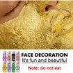 8 Bottles Gold Foil Flakes Silver Copper Metallic Foil Paillette Sticker