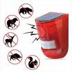 Solar Powered Sound Alarm Strobe Light for Home, Farm,Shop,Garden,Villa