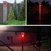 Solar Powered Sound Alarm Strobe Light for Home, Farm,Shop,Garden,Villa