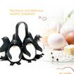 Egguins 3-in-1 Cook, Store and Serve Egg Holder, Penguin-Shaped Boiled Egg Cooker for Making Soft or Hard Boiled Eggs