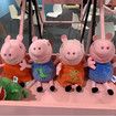 30cm Peppa and George Pig Party Girl Anime Dolls Birthday Toys for Children 2Pcs