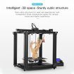 Creality Ender 5 Pro 3D Printer with Metal Extrusion Frame Capricorn Bowden PTFE Tubing 220x220x300MM