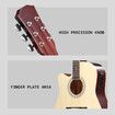 Melodic Acoustic Electric Guitar Wooden Folk 4 Band EQ Nature 41 Inch 