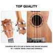 Melodic Tenor Ukulele 26 Inch Mahogany Ukulele with Bag Tuner Pick Capo