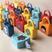 Kids Learning Lock Key Pairing Early Development Educational Alphanumeric Toy Set Indoor Acitivity Birthday Gift