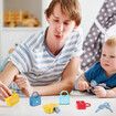 Kids Learning Lock Key Pairing Early Development Educational Alphanumeric Toy Set Indoor Acitivity Birthday Gift