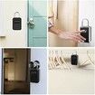 Key Lock Box with 4-Digit Combination outdoor Lock Box for House Key