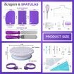Cake Decorating Tools Kit, Baking Supplies for Beginners, Baking Pastry Tools,  137 PCS