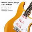 Melodic Stratocaster SSS Electric Guitar with 25W Amplifier Dakota Golden