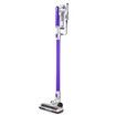 2-In-1 Cordless Vacuum Cleaner Stick Handheld Vac Rechargeable Led Lights 2 Speed-Purple