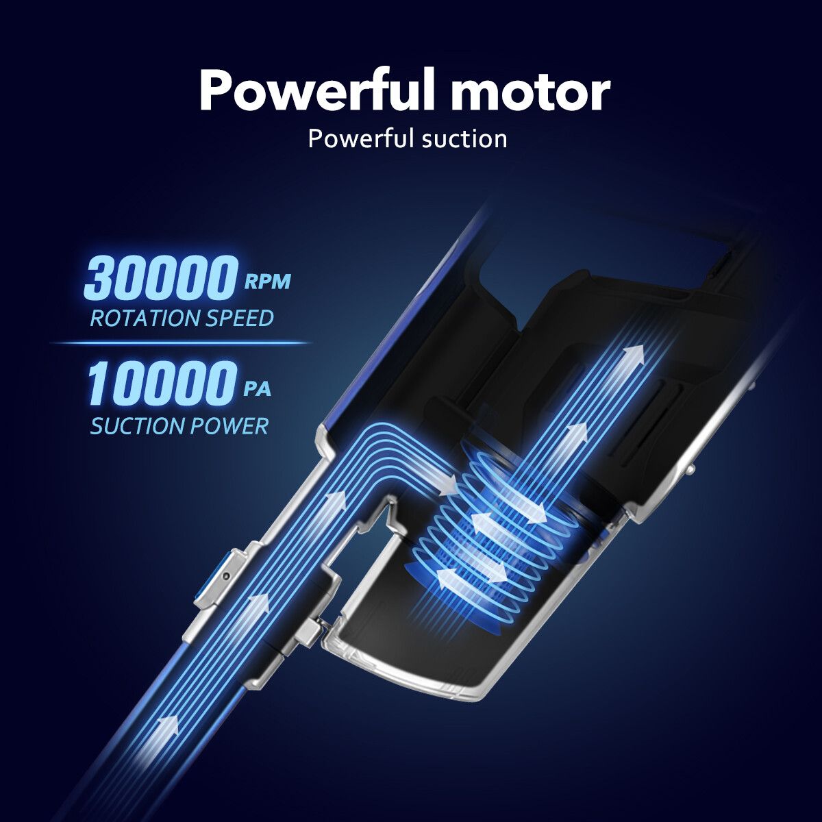 cordless stick vacuum with led lights