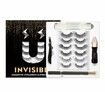 6pairs Glue-Free Invisible Magnetic Eyelashes & Eyeliner Kit Reusable