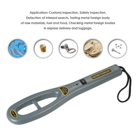 Hand Held Metal Detector,V-Resourcing Portable High Sensitivity Metal Detector for Security Inspection