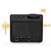 Mini Bluetooth Speaker with FM Radio Digital Clock with USB Port