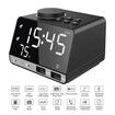 Mini Bluetooth Speaker with FM Radio Digital Clock with USB Port