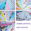 56pcs 25cm x 25cm Top Cotton Craft Fabric Bundle Squares Patchwork DIY Sewing Scrapbooking Quilting Dot Pattern