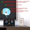 Color Screen Weather Clock 3383C Indoor Comfort Detection Wireless Sensor Alarm Clock Weather Forecast Weather Station