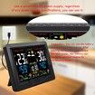 Color Screen Weather Clock 3383C Indoor Comfort Detection Wireless Sensor Alarm Clock Weather Forecast Weather Station