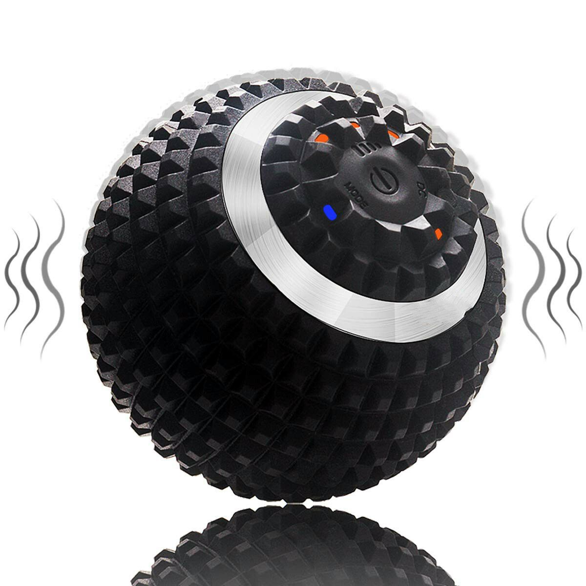 Vibrating Massage Ball 4 Speeds High Intensity Rechargeable Vibration Fitness Massage Balls 3519