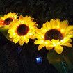 Solar LED Outdoor Lights | Sunflower Garden Lighting for Courtyard, Front yard(2 Pack)