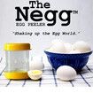 The Negg Boiled Egg Peeler White