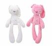 2PACKS Bunny Soft Toy White and Pink 50-54cm