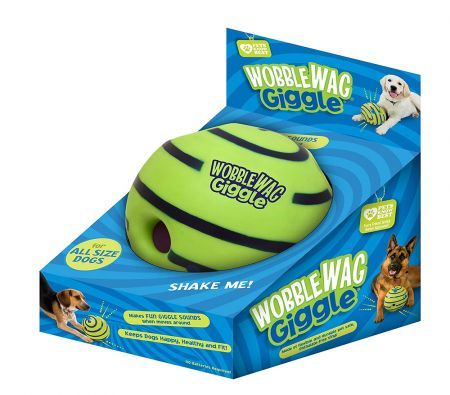 Giggle Ball, Interactive Dog Toy, Fun Giggle Sounds When Rolled or Shaken, Pets Know Best, As Seen On TV