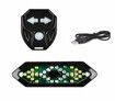 LED Bicycle Tail Light Set USB Rechargeable Wireless Remote Control Turn Signals Waterproof Bicycle Light with Horn