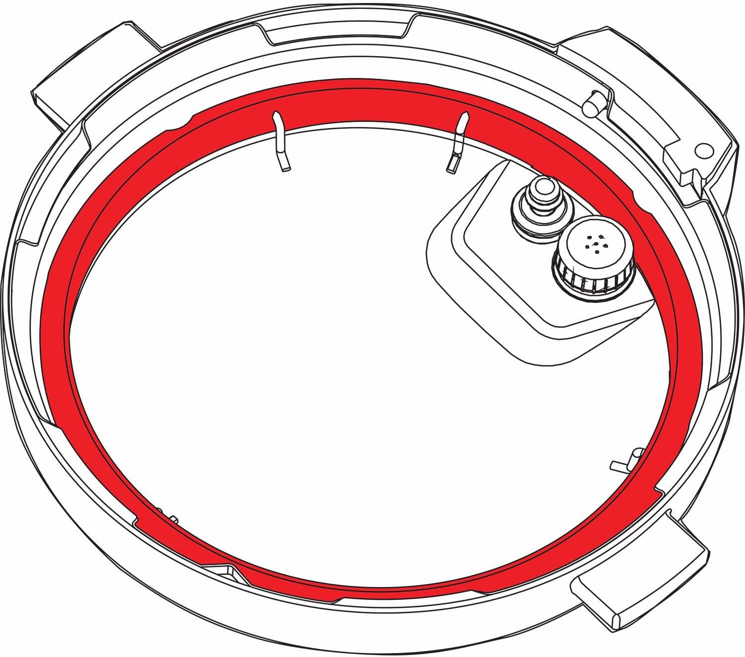 instant pot sealing ring 6 quart