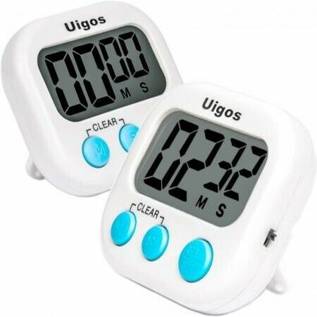 Digital Kitchen Timer II 2.0 for Cooking Baking Sports Games Office (1 Pack)