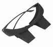 Lazy Glasses Prism Glasses Horizontal Glasses Prism Periscope Lie Down Eyeglasses for Reading and Watch TV in Bed Unisex
