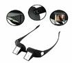 Lazy Glasses Prism Glasses Horizontal Glasses Prism Periscope Lie Down Eyeglasses for Reading and Watch TV in Bed Unisex