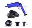 Air Drain Blaster, Sink Plunger, Air Power Toilet Plunger, Manual Pump Cleaner,Pipe Blaster, High Pressure Plunger for Bath/Toilet/Sink/Floor Drain/Kitchen Clogged Pipe