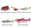 5 sets Realistic Life Growth Cycle of Salmon,chicken,ant, fog,turtle Educational Toys