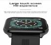 Y79 1.75 Inch Smartwatch Full Touch Men Women Fitness Tracker IP68 Waterproof (Black)