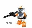 8PCS 10cm STARWAR Building Anime figures compatible Lego bricks