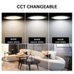 6x LED Downlight Kit 9W 90MM Ceiling Bathroom CCT Changeable Colour Dimmable Downlights