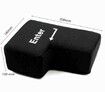 USB Big Enter Key Relieve Stress Plush Toy?Throw Table Pillow Toys Anti-Stress Relief Super Size Stuffer Accent Desktop Foam Nap Pillow Vent Tool Peripheral Keys