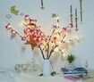 2PCS LED Phalaenopsis 77CM Branch Lights For Thanksgiving Party Christmas Decorative Lights