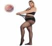 2Pairs Plus Size XXXL 20D Control Top Tights Ultra-Soft Panty Hose Black