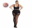 2Pairs Plus Size XXXL 20D Control Top Tights Ultra-Soft Panty Hose Black