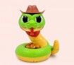 Electric Tricky and Scary Rattlesnake Toys Tricky Horror Decompression Snake Children Doll Toys For Kids Girl Boy Birthday Gift