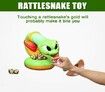 Electric Tricky and Scary Rattlesnake Toys Tricky Horror Decompression Snake Children Doll Toys For Kids Girl Boy Birthday Gift