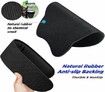 Upgrade Enlarge Superfine Fibre Soft Smooth Gel Ergonomic Mouse Pad Wrist Support and Keyboard Wrist Rest for Computer, Laptop, Mac, Gaming and Office, Durable, Comfortable and Pain Relief