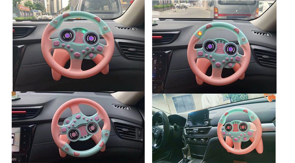 simulation steering wheel toy
