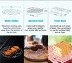 21Pcs 8inch Air Fryer Accessories Frying Baking Cake Pizza Oven Rack Tray Pot Pan 3.2QT-6.2QT-up