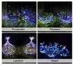 200LED 8 Modes Solar Firework Lights Plug in Ground Starburst COLORFUL